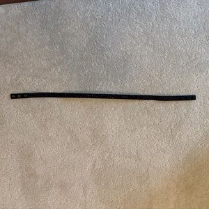 WHBM black crystal belt